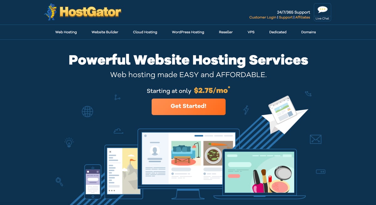 HostGator media-1 -ggListing